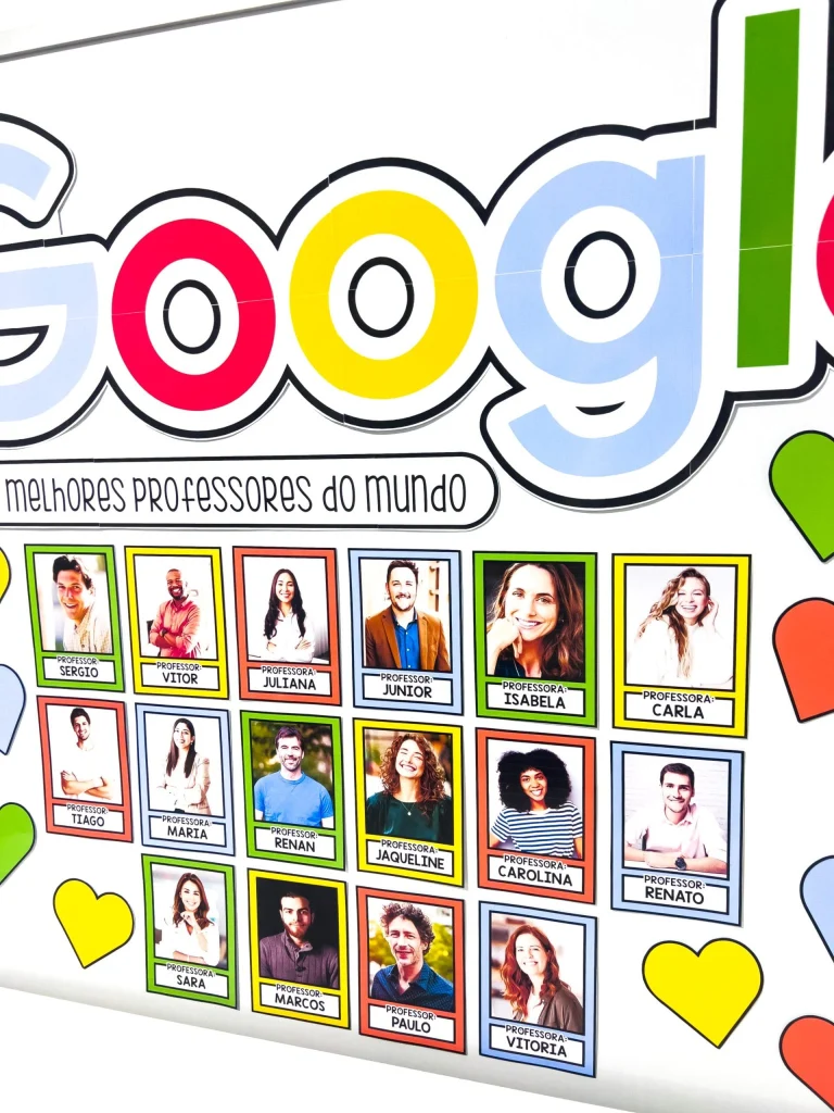 Painel Google Dia dos Professores Editável — foto 5