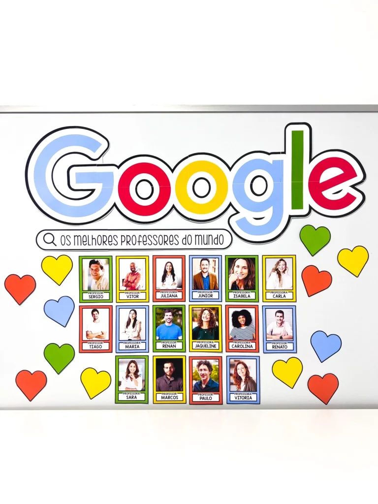 Painel Google Dia dos Professores Editável — foto 2