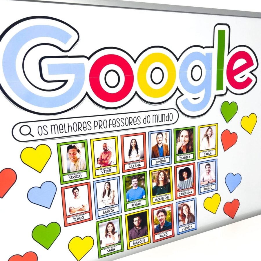 Painel Google – Dia dos Professores - Dia dos Professores - Pedagogia de Ideias Painel Google – Dia dos Professores - Dia dos Professores