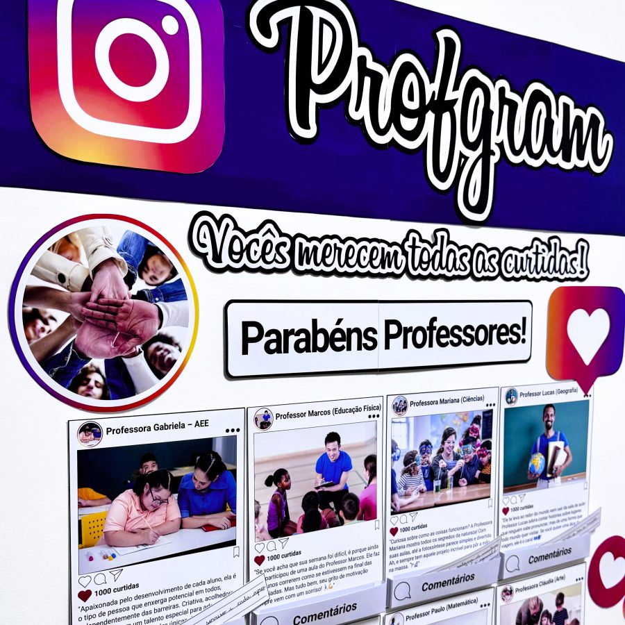 Profgram - Painel Interativo dos Professores - Dia dos Professores