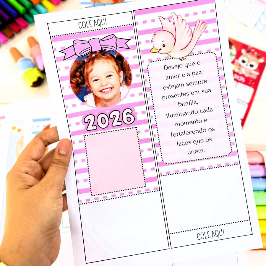 Calendário de Mesa Personalizável – Edição Festiva - Rotina da Sala de Aula - Pedagogia de Ideias Calendário de Mesa Personalizável – Edição Festiva - Rotina da Sala de Aula
