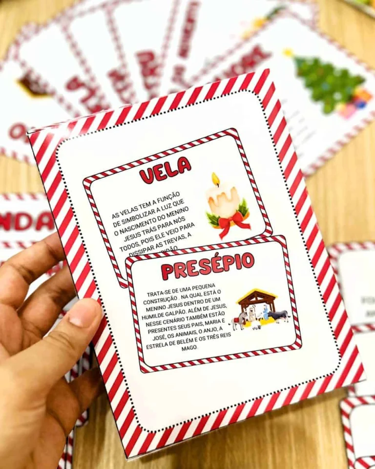Fichas de Leitura dos Símbolos do Natal — foto 10
