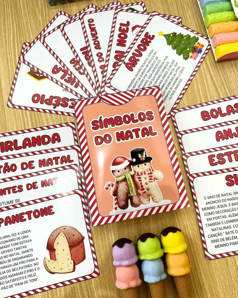 Fichas de Leitura dos Símbolos do Natal — foto 11