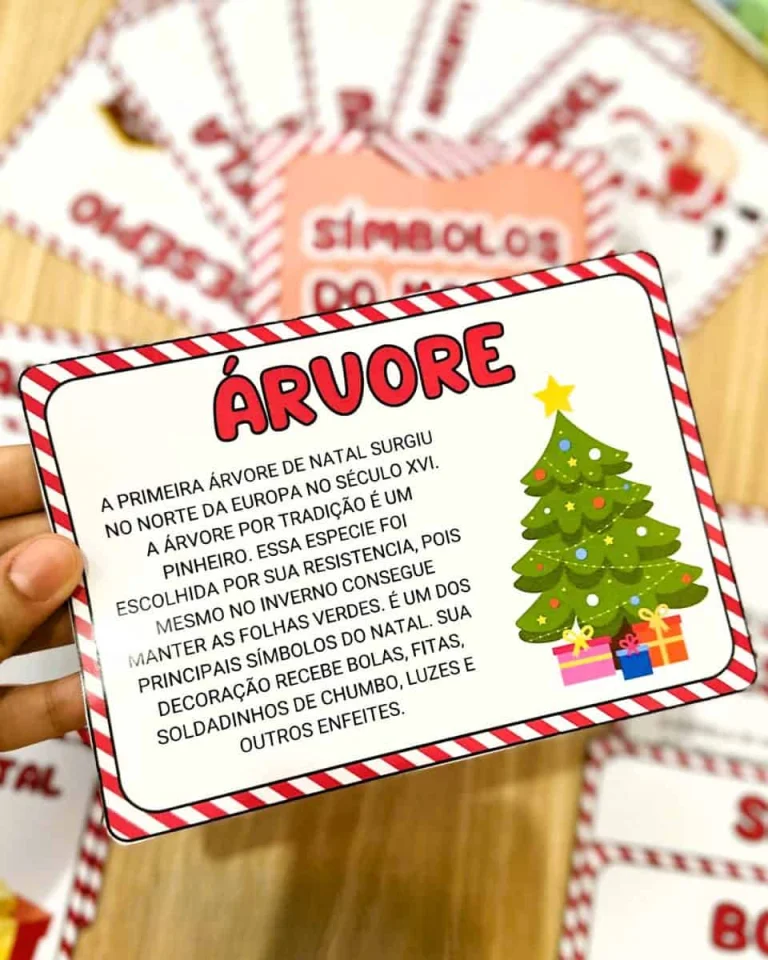 Fichas de Leitura dos Símbolos do Natal — foto 7