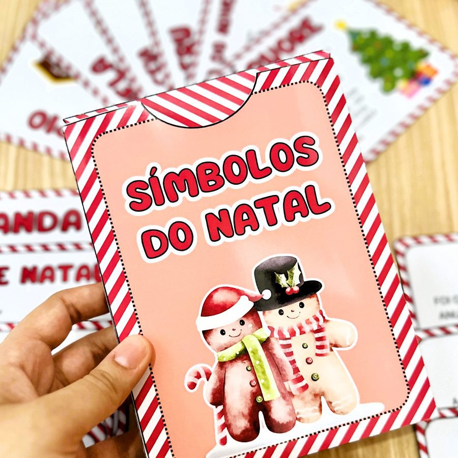Fichas de Leitura – Símbolos do Natal - Natal - Pedagogia de Ideias Fichas de Leitura – Símbolos do Natal - Natal
