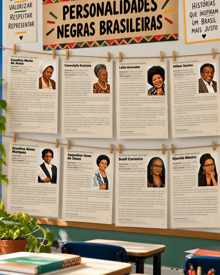 Fichas e Bingo de Personalidades Negras Brasileiras — foto 3