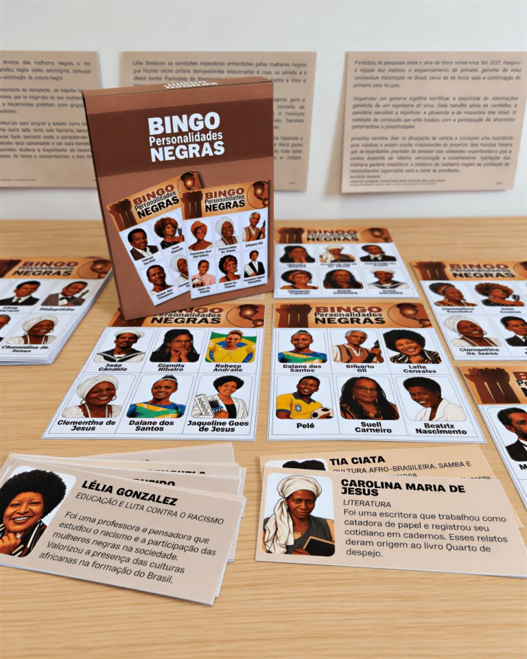 Fichas e Bingo de Personalidades Negras Brasileiras — foto 7
