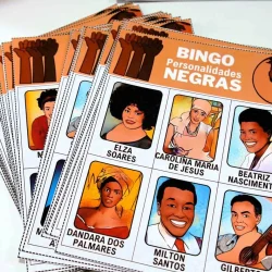Fichas e Bingo de Personalidades Negras Brasileiras - Consciência Negra