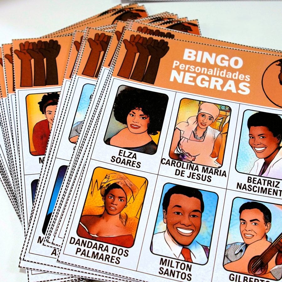 Fichas e Bingo de Personalidades Negras Brasileiras - Consciência Negra - Pedagogia de Ideias Fichas e Bingo de Personalidades Negras Brasileiras - Consciência Negra