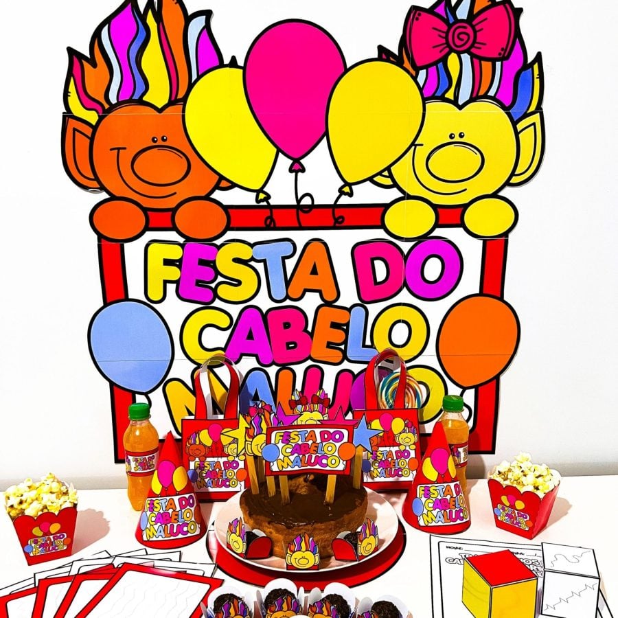 Kit Festa do Cabelo Maluco - Cabelo Maluco