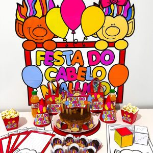Kit Festa do Cabelo Maluco - Cabelo Maluco - Pedagogia de Ideias Kit Festa do Cabelo Maluco - Cabelo Maluco