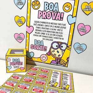 Kit Incentivo Boa Prova - Motivacional