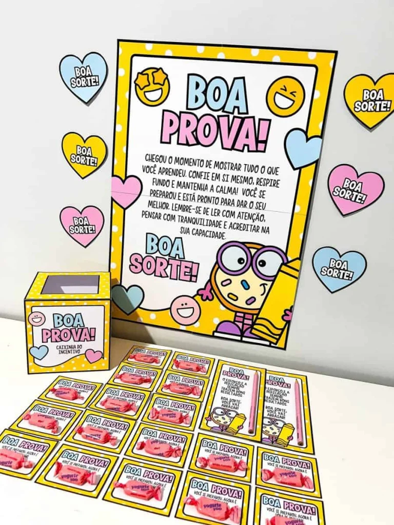 Kit Incentivo Boa Prova para Avaliações — foto 2