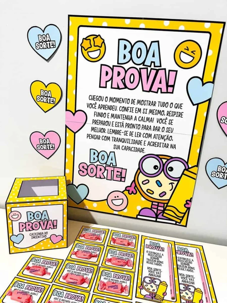 Kit Incentivo Boa Prova para Avaliações — foto 3