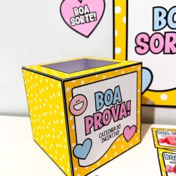 Kit Incentivo Boa Prova - Motivacional