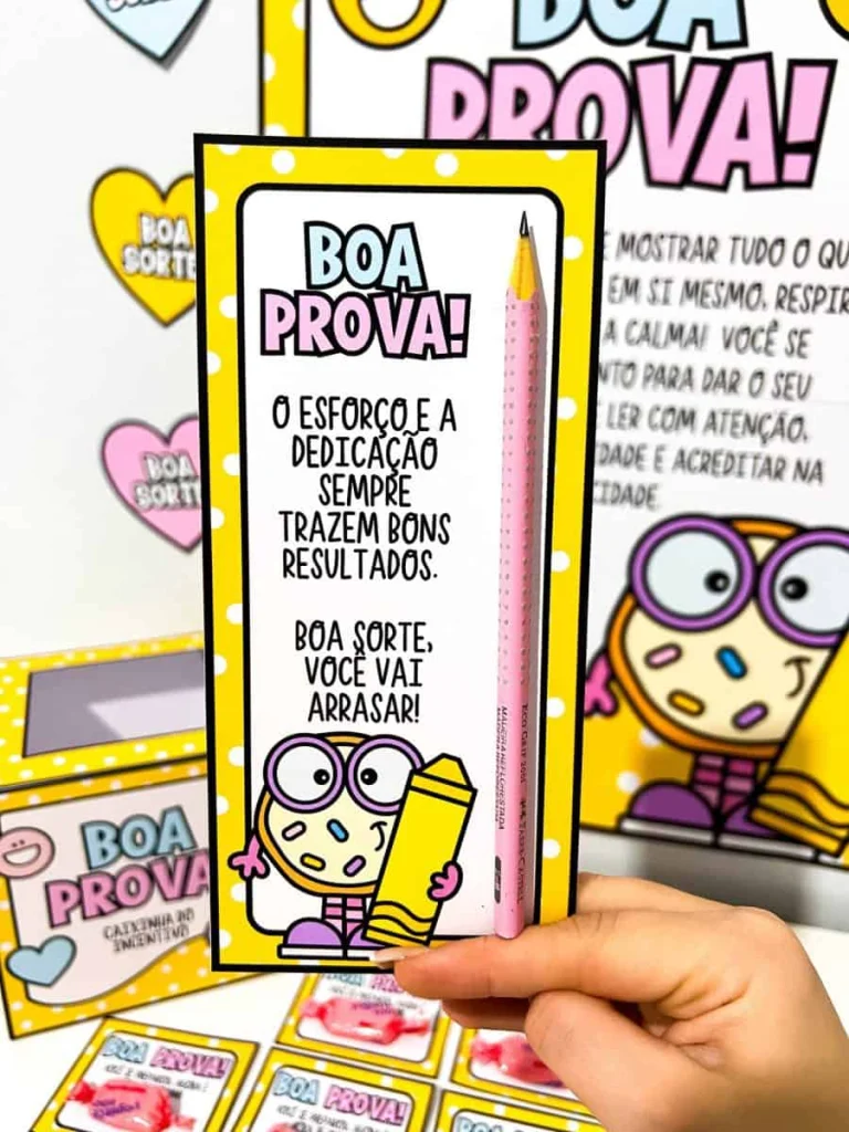 Kit Incentivo Boa Prova para Avaliações — foto 5