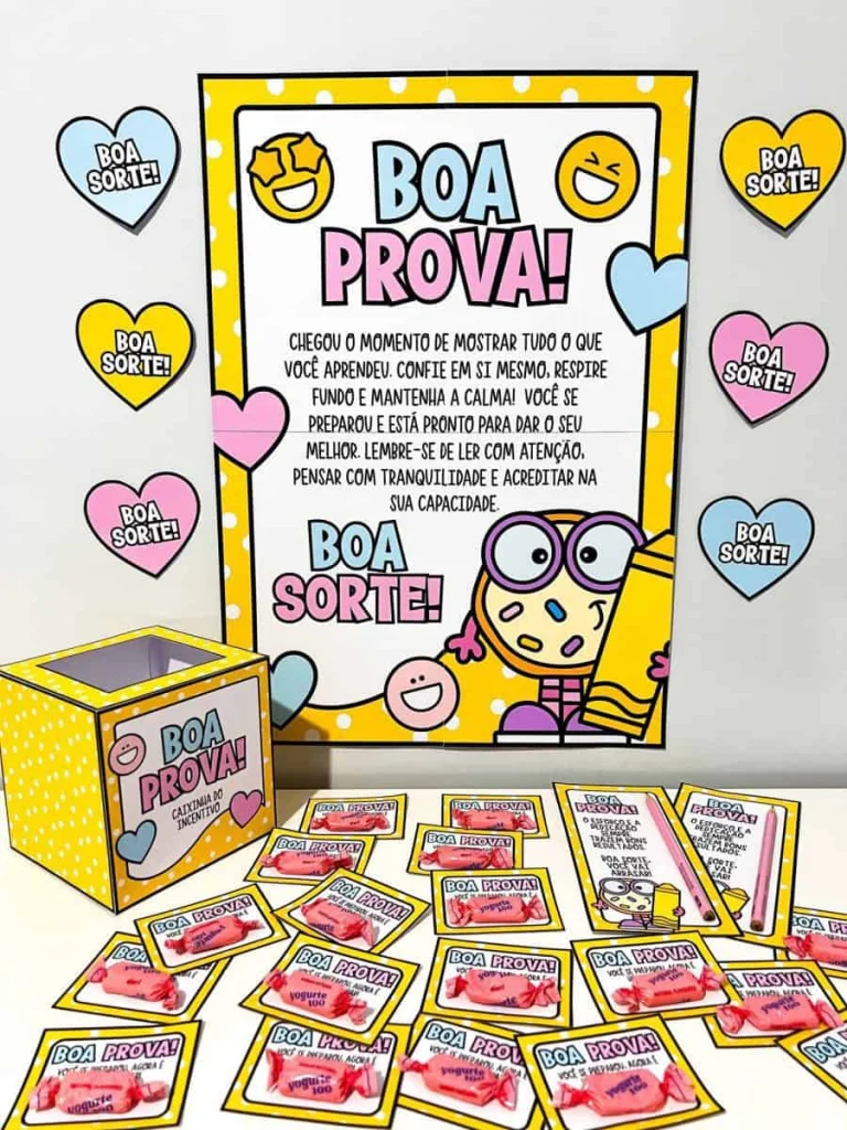 Kit Incentivo Boa Prova para Avaliações — foto 7