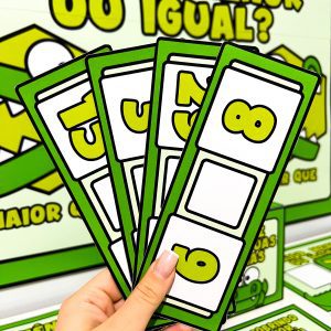 Kit Maior, Menor ou Igual - Matemática - Pedagogia de Ideias Kit Maior, Menor ou Igual - Matemática