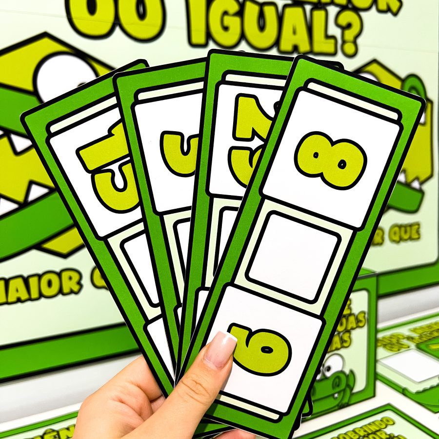 Kit Maior, Menor ou Igual - Matemática - Pedagogia de Ideias Kit Maior, Menor ou Igual - Matemática