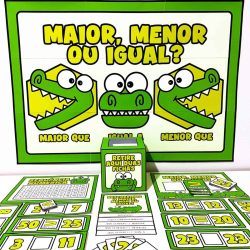 Kit Maior, Menor ou Igual - Matemática