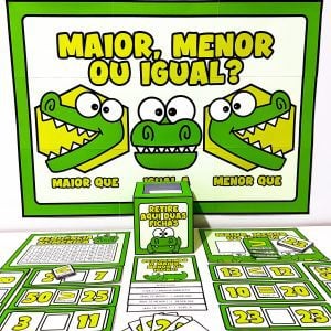 Kit Maior, Menor ou Igual - Matemática