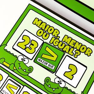 Kit Maior, Menor ou Igual - Matemática - Pedagogia de Ideias Kit Maior, Menor ou Igual - Matemática