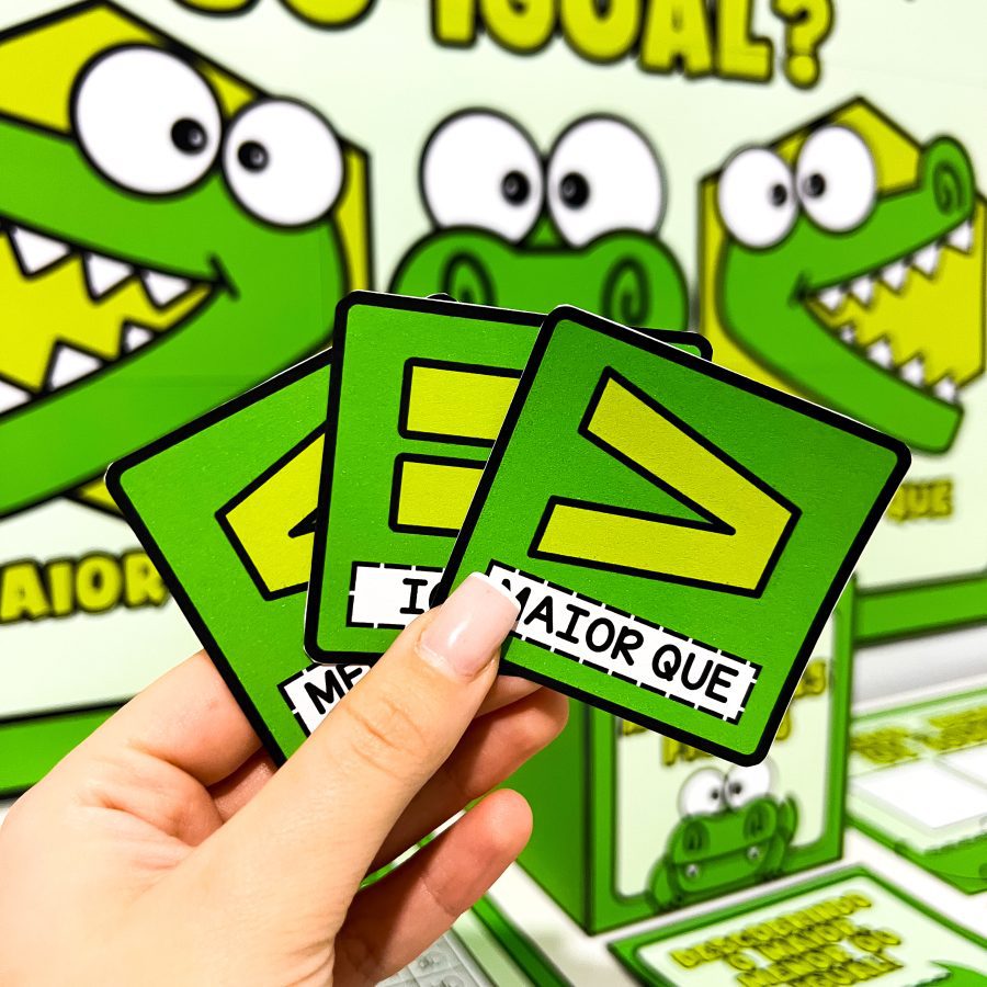 Kit Maior, Menor ou Igual - Matemática - Pedagogia de Ideias Kit Maior, Menor ou Igual - Matemática