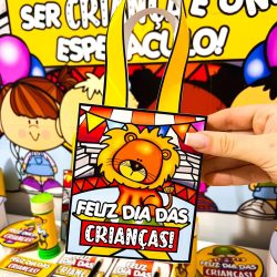 Kit Painel e Lembrancinhas Dia das Crianças - Dia das Crianças