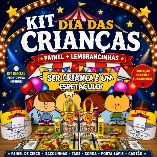 Decoração de festa infantil com painel, lembrancinhas e personagens coloridos.