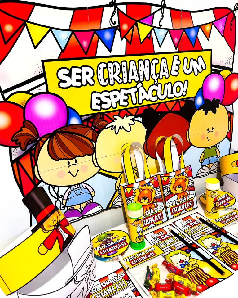 Kit Painel e Lembrancinhas Dia das Crianças — foto 3