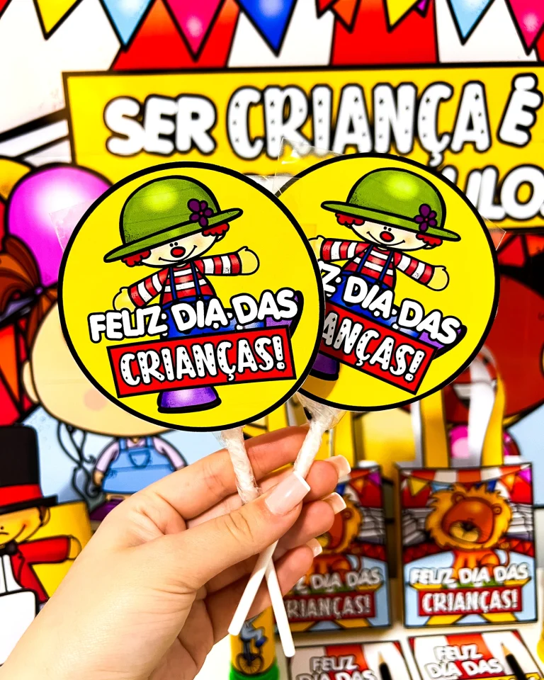 Kit Painel e Lembrancinhas Dia das Crianças — foto 8