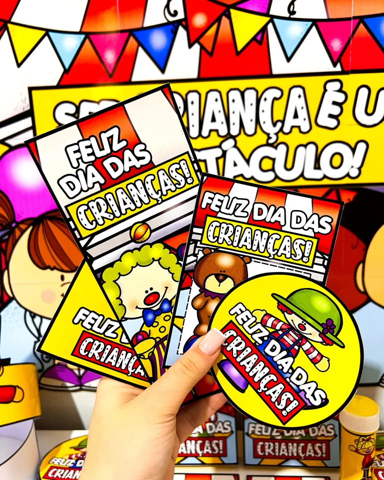 Kit Painel e Lembrancinhas Dia das Crianças — foto 4