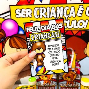 Kit Painel e Lembrancinhas Dia das Crianças - Dia das Crianças - Pedagogia de Ideias Kit Painel e Lembrancinhas Dia das Crianças - Dia das Crianças