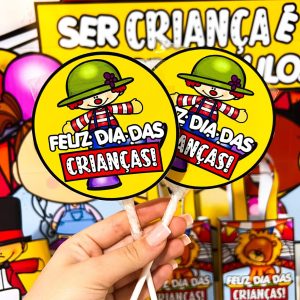 Kit Painel e Lembrancinhas Dia das Crianças - Dia das Crianças - Pedagogia de Ideias Kit Painel e Lembrancinhas Dia das Crianças - Dia das Crianças