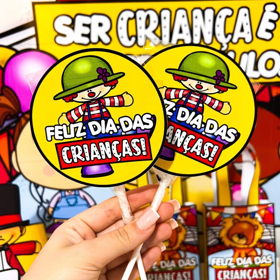 Kit Painel e Lembrancinhas Dia das Crianças - Dia das Crianças - Pedagogia de Ideias Kit Painel e Lembrancinhas Dia das Crianças - Dia das Crianças