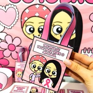 Kit Painel e Lembrancinhas Outubro Rosa - Outubro Rosa