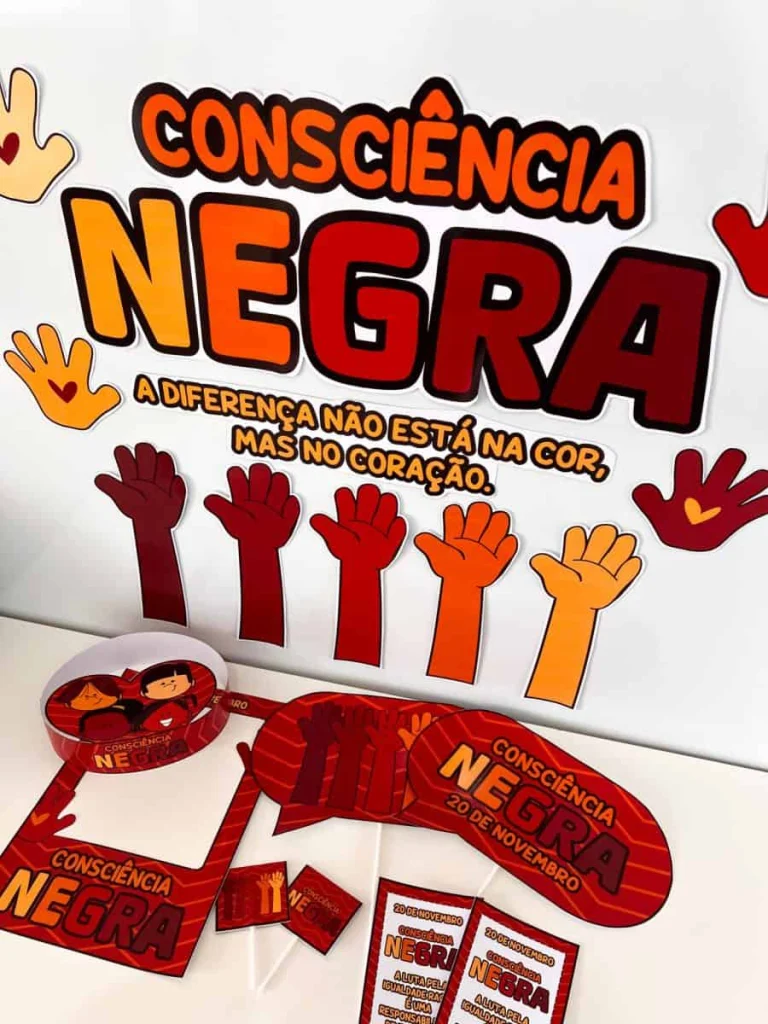 Kit Painel e Lembrancinhas Consciência Negra — foto 2