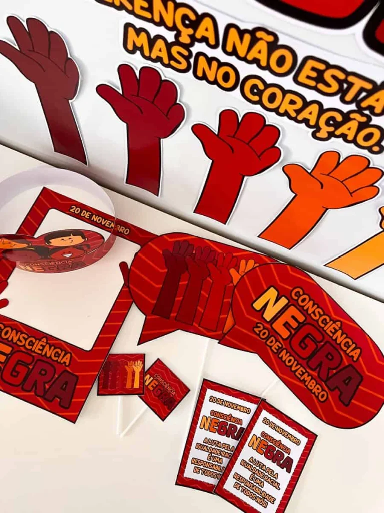 Kit Painel e Lembrancinhas Consciência Negra — foto 9