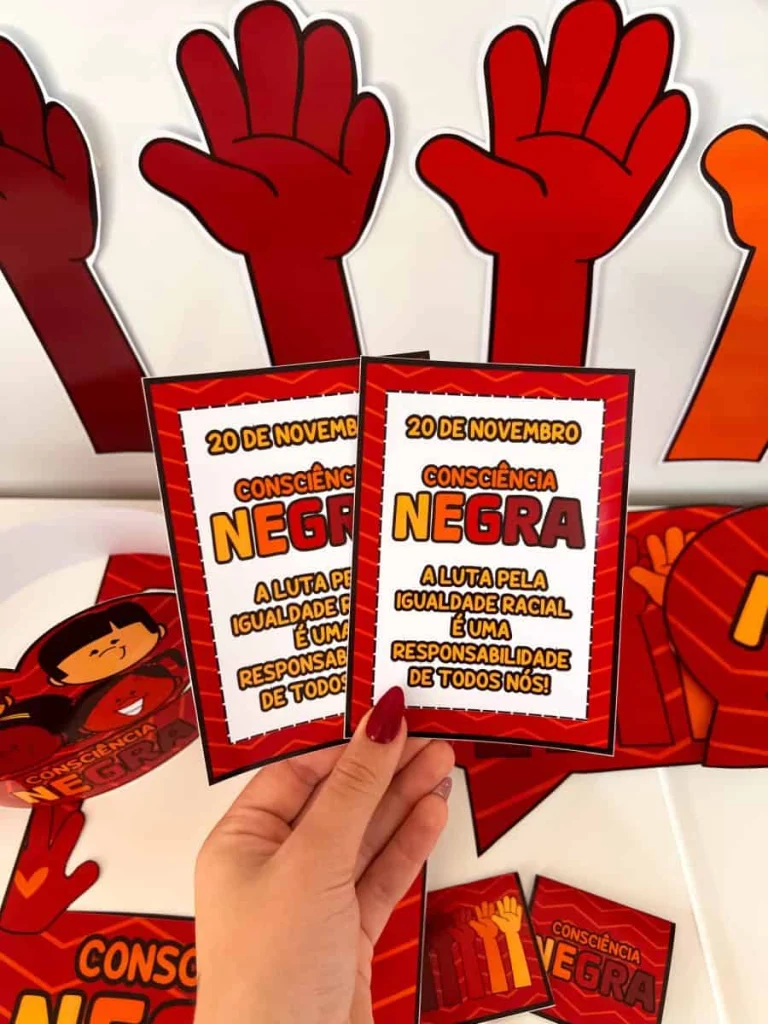 Kit Painel e Lembrancinhas Consciência Negra — foto 8