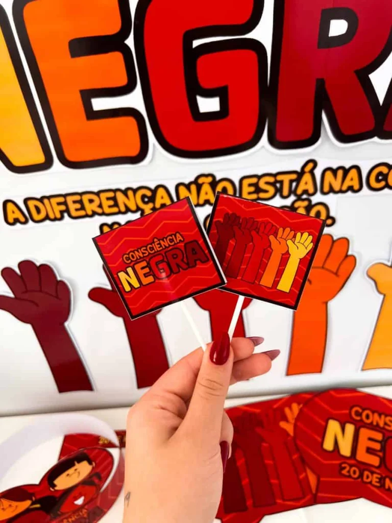Kit Painel e Lembrancinhas Consciência Negra — foto 7