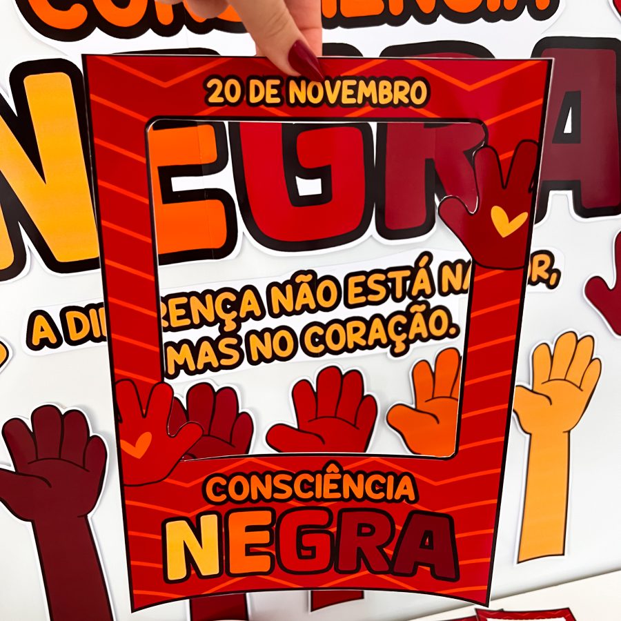 Kit Painel + Lembrancinha Dia da Consciência Negra - Consciência Negra - Pedagogia de Ideias Kit Painel + Lembrancinha Dia da Consciência Negra - Consciência Negra