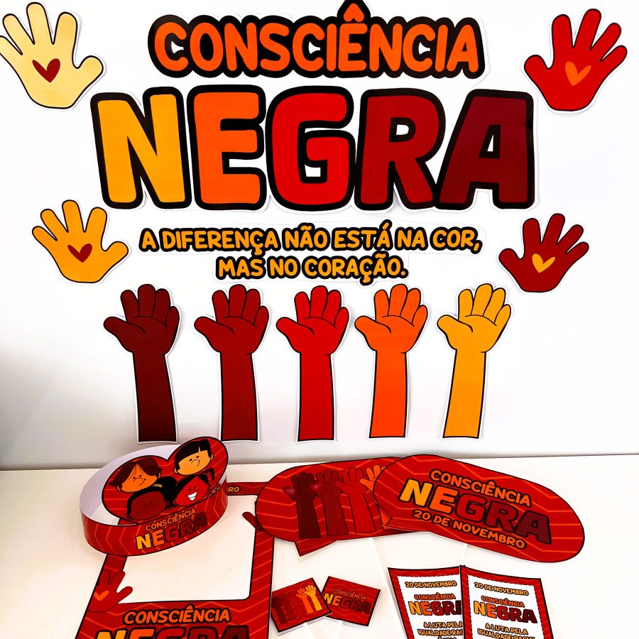 Kit Painel + Lembrancinha Dia da Consciência Negra - Consciência Negra - Pedagogia de Ideias Kit Painel + Lembrancinha Dia da Consciência Negra - Consciência Negra
