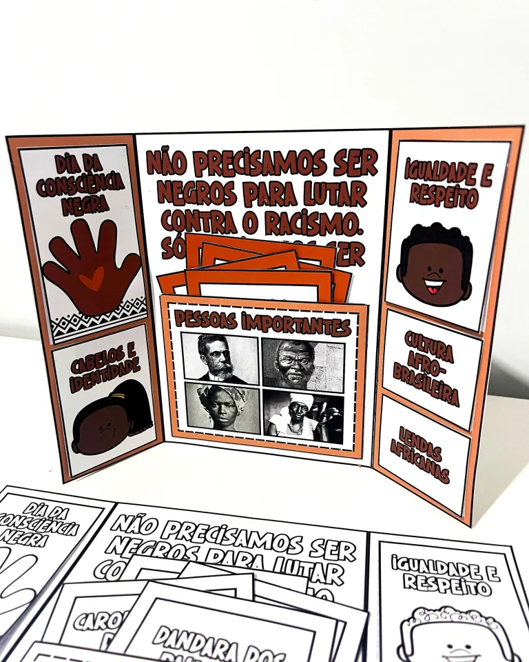 Lapbook Consciência Negra sobre Identidade e Cultura — foto 7