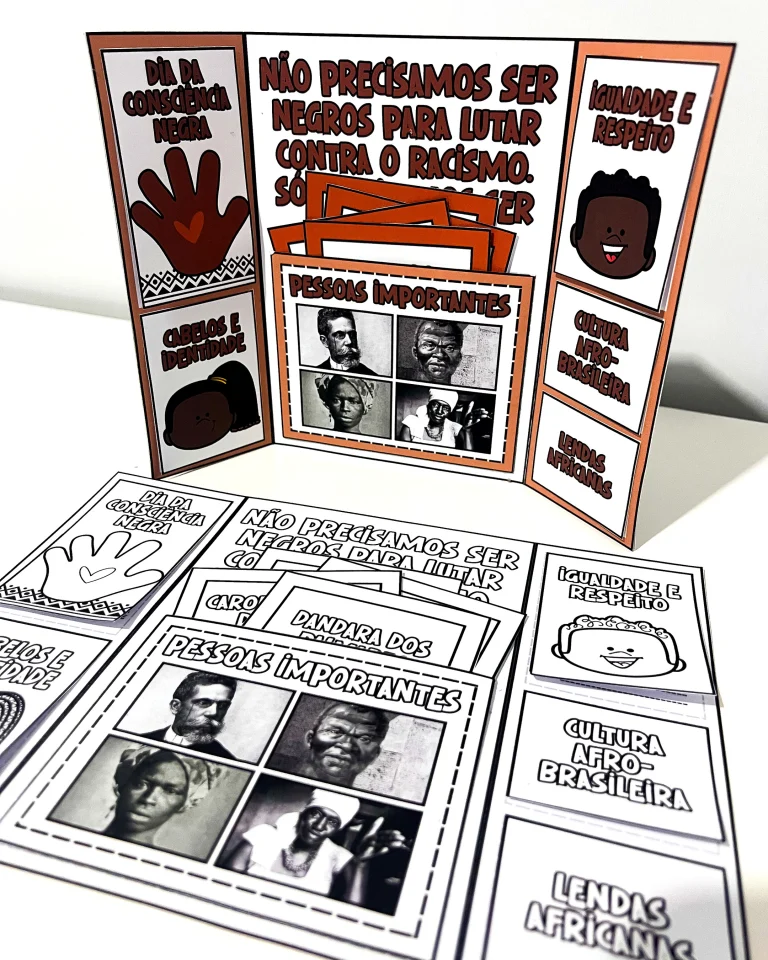 Lapbook Consciência Negra sobre Identidade e Cultura — foto 8
