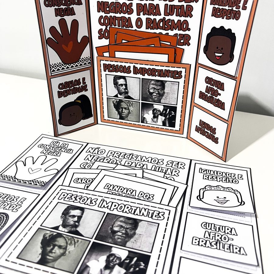 Lapbook Consciência Negra - Consciência Negra - Pedagogia de Ideias Lapbook Consciência Negra - Consciência Negra