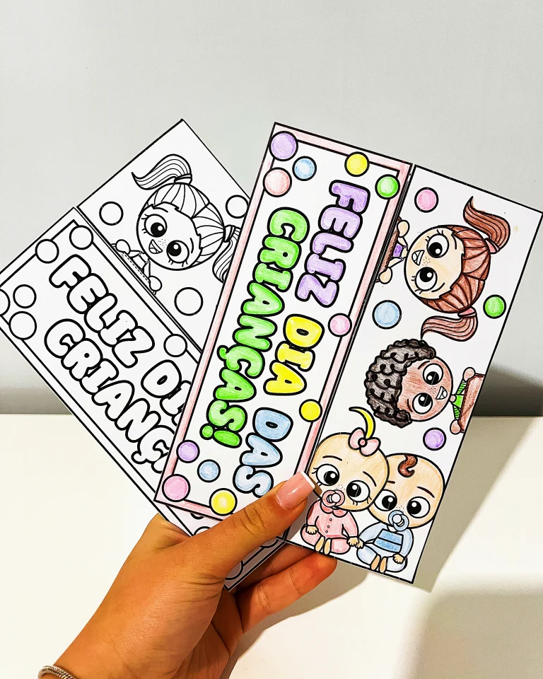 Lapbook Dia das Crianças para Colorir — foto 7