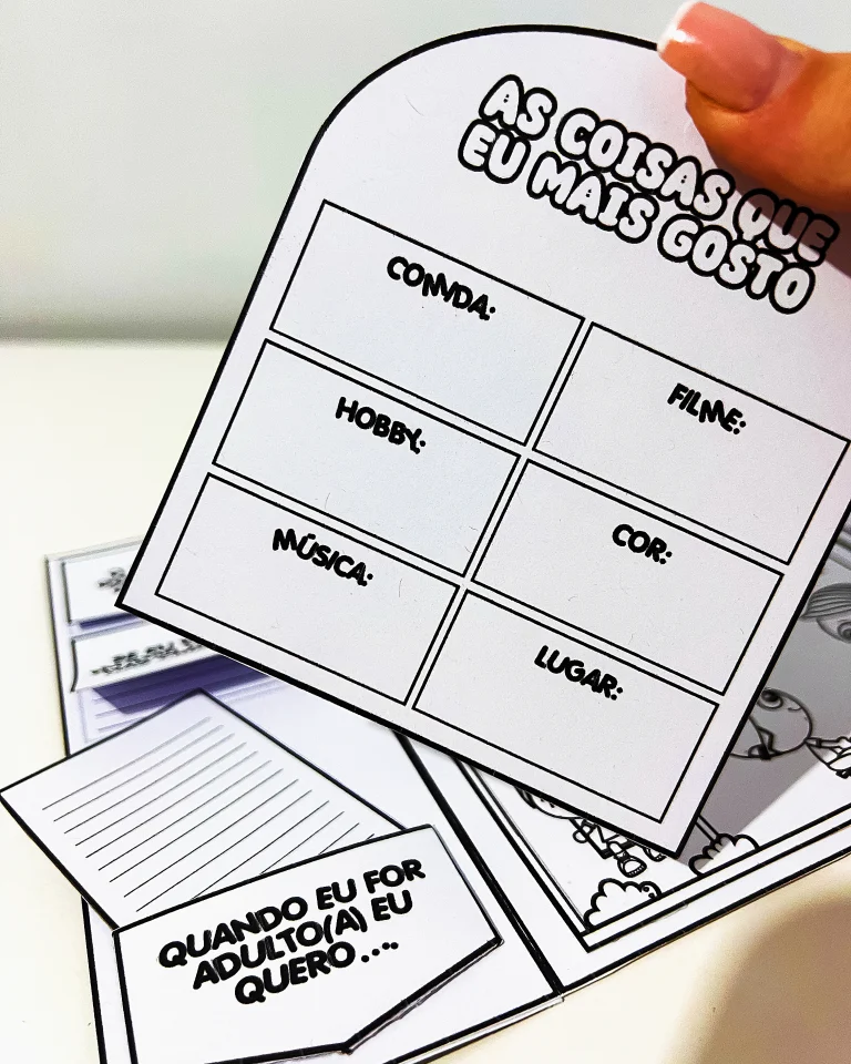 Lapbook Dia das Crianças para Colorir — foto 4