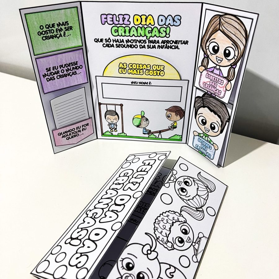 Lapbook Dia das Crianças - Dia das Crianças - Pedagogia de Ideias Lapbook Dia das Crianças - Dia das Crianças