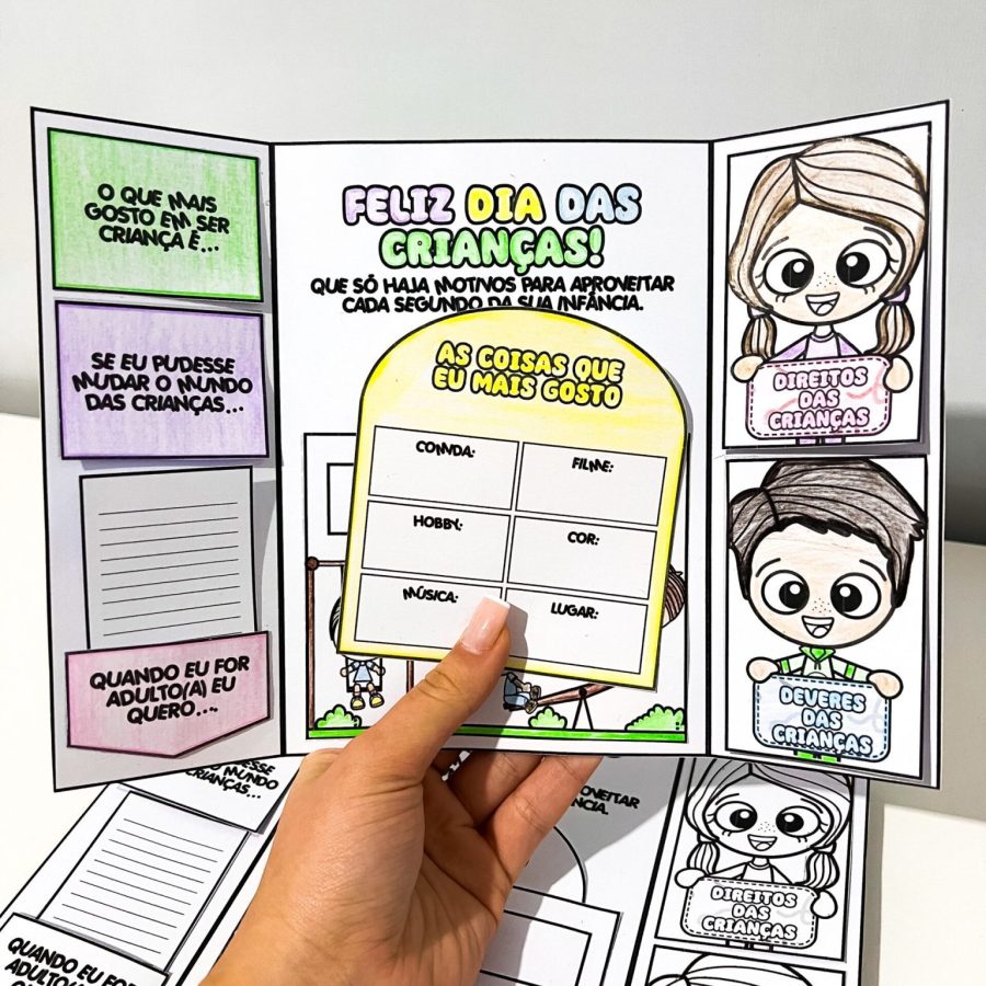 Lapbook Dia das Crianças - Dia das Crianças - Pedagogia de Ideias Lapbook Dia das Crianças - Dia das Crianças