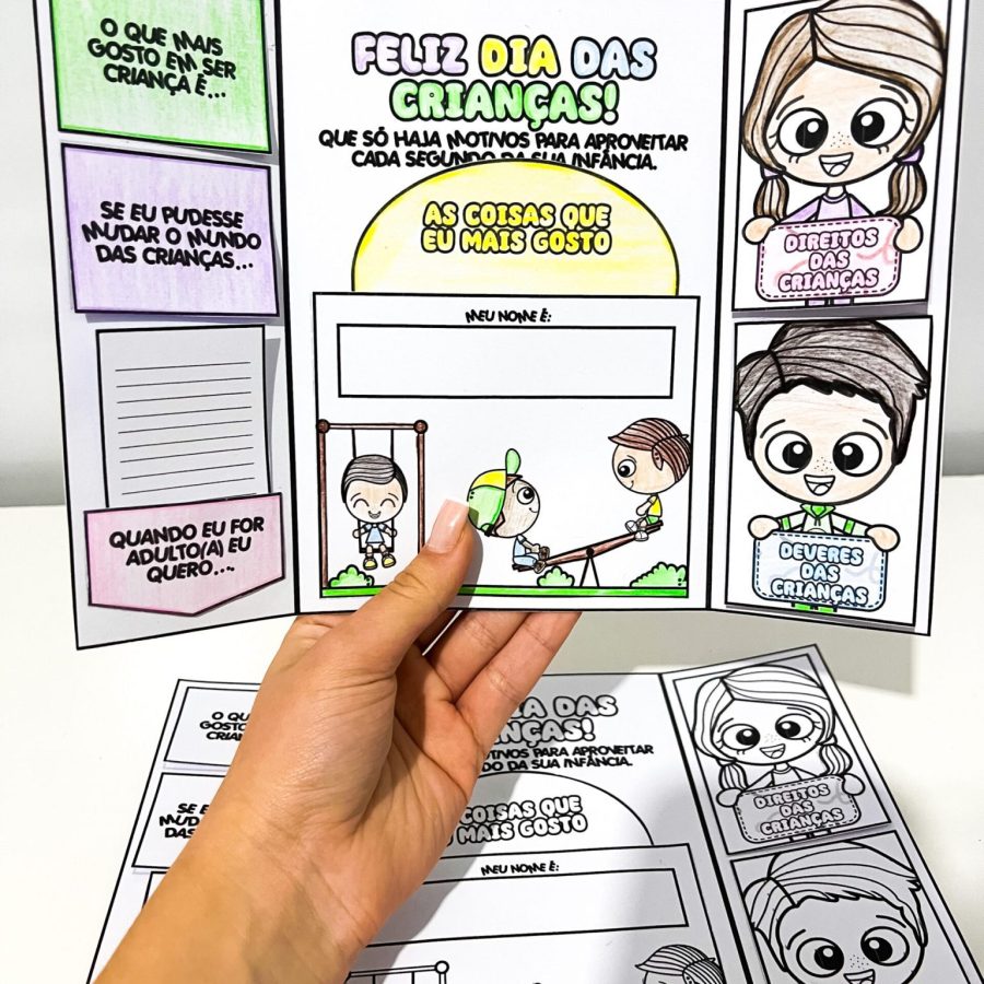 Lapbook Dia das Crianças - Dia das Crianças - Pedagogia de Ideias Lapbook Dia das Crianças - Dia das Crianças